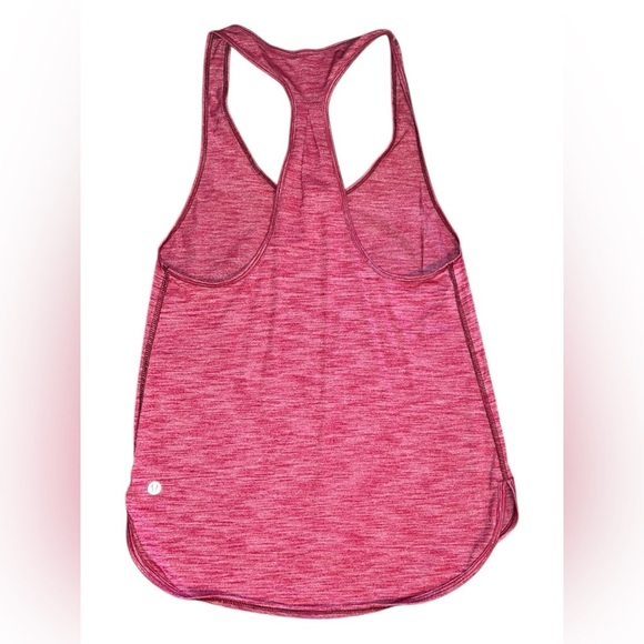 Lululemon Racerback Tank – Burgundy Heathered – Size 4 - Picture 2 of 2